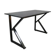 Bàn Gaming Chữ K | Chân đen, mặt đen