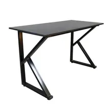 Bàn Gaming Chữ K | Chân đen, mặt đen