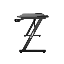 Bàn Gaming EDRA EGT1260ZS 1m2 | Thép, Mặt bàn P1PB, Đen
