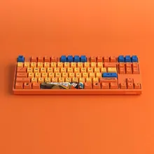 Bàn phím cơ AKKO 3087 RF Dragon Ball Z - Goku (AKKO switch v3 - Cream Blue)