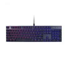 Bàn Phím Cơ Cooler Master SK650 RGB | Đen, Low Profile, Cherry MX, Red Switch (SK-650-GKLR1-US)