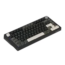 Bàn phím cơ Gaming Không Dây Dare-U Flex 75 Black Grey | Triple Mode, Gasket Mount, RGB, Pegasus Switch