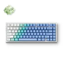 Bàn Phím Cơ Gaming Không Dây Mchose G75 Pro Arctic Snow Matcha Latte | Tri-Mode, Matcha Latte Switch, Pin 8000mAh (G75-12A)