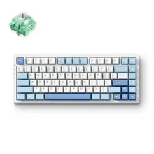 Bàn Phím Cơ Gaming Không Dây Mchose G75 Pro Blue | Tri-Mode, Cabbage Tofu V2 Switch, Pin 8000mAh (G75-4A)