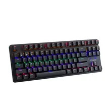 Bàn Phím Cơ Gaming Không Dây Rapoo V500 Pro-87 Multi Mode Wireless | 3 Mode, Brown Switch, LED 6 màu