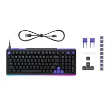 Bàn phím cơ Gaming Logitech G512 X 98 TMR Black Tactile switch (920-013988) | Analog, LIGHTSYNC RGB, 8K Hz