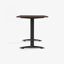 Bàn văn phòng HyperWork Core Desk - 1m4 | Khung đen, mặt bàn đen