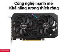 Card màn hình Asus Dual RTX 3050 OC 8GB GDDR6 Cũ