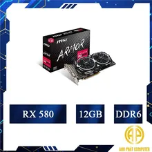 Card màn hình cũ MSI RX 580 Armor 8GB OC