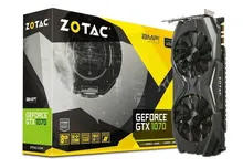 Card màn hình cũ Zotac GTX 1070TI AMP ED 8GB 256BIT GDDR5