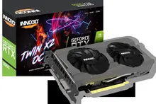 Card màn hình Inno3D RTX 3050 Twin X2 OC 8GB 2 Fan Cũ