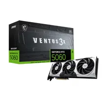 Card màn hình MSI GeForce RTX 5060 8G Ventus 3X V3C OC Edition | 8GB GDDR7, 3840 CUDA, PCIe Gen5
