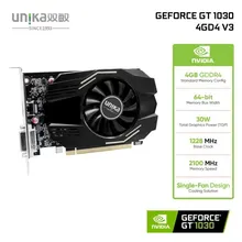 Card màn hình NVIDIA GeForce GT 1030 UNIKA 4GD4 V3 | 4GB DDR4, 64-bit, 1 Fan