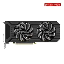Card màn hình NVIDIA GeForce GTX 1060 Palit cũ | 6GB GDDR6, 1280 CUDA, 400W