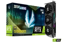 Card màn hình NVIDIA GeForce RTX 3070 Ti ZOTAC Trinity Gaming OC cũ | 8GB GDDR6X, 6144 CUDA, 750W