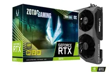 Card màn hình NVIDIA GeForce RTX 3070 ZOTAC Twin Edge Gaming OC cũ | 8GB GDDR6X, 5888 CUDA, 650W
