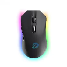 Chuột gaming DareU EM908 | Có dây, 6400 DPI, 100g, RGB, Đen