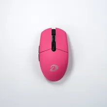 Chuột gaming DareU EM911T | 3 mode, 8000 DPI, 72g, Hồng