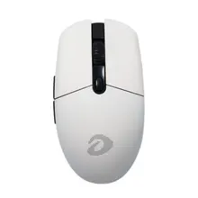 Chuột gaming DareU EM911T | 3 mode, 8000 DPI, 72g, Trắng