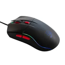 Chuột gaming Fuhlen G60S Pro | Cảm biến PixArt 3519, Switch Huano 50M, RGB, Đen Đỏ