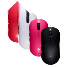 Chuột Gaming Không Dây ATK Dragonfly A9 Ultimate | 2 Mode, Hồng