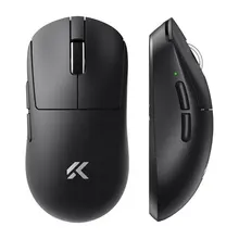 Chuột Gaming Không Dây Mchose A7 V2 Pro Black | 3 Modes, PAW3395, 26.000 DPI, 59g (HW-A7V2-1)