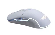 Chuột gaming Newmen WGX6 | Wireless 2.4Ghz, 12000 DPI, 110g, RGB, Trắng