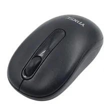 Chuột Gaming Ynxsc W108G Black | Không dây 2.4GHz, 1600 DPI, Ergonomic, Đen