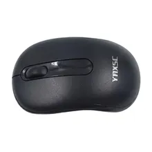 Chuột Gaming Ynxsc W108G Black | Không dây 2.4GHz, 1600 DPI, Ergonomic, Đen
