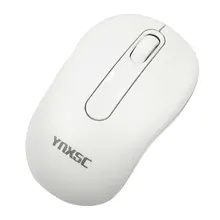 Chuột Gaming Ynxsc W108G White | Không dây 2.4G, 1600 DPI, Ergonomic, Trắng