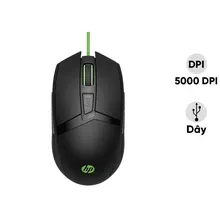 Chuột HP Pavilion Gaming Mouse 300 | Đen, 5000 DPI, USB