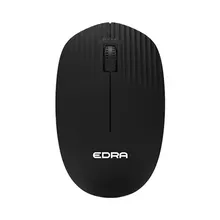Chuột văn phòng EDRA EM608W | Wireless 2.4Ghz, 1000 DPI, 47g, Đen