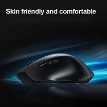 Chuột văn phòng INPHIC DR01 Chính Hãng | Wireless, Bluetooth, 1600 DPI, 83g, Đen