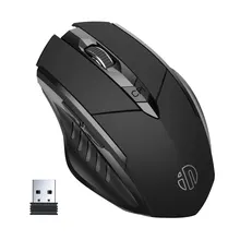 Chuột văn phòng INPHIC F1S | Wireless, 2400 DPI, 95g, Đen