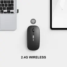 Chuột văn phòng INPHIC M1P Chính Hãng | Wireless, 1600 DPI, 73g, Đen