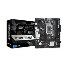 COMBO CPU I3 12100F Box CH - Mainboard Asus H610M-H2 ASRock