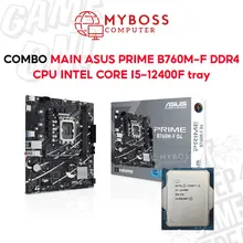 COMBO CPU I5 12400F Chính Hãng - Mainboard Asus B760M-K D4