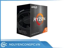 CPU AMD Ryzen 5 5600X (Cũ) | AM4, 4.60 GHz, 6C 12T, 32MB