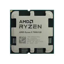 CPU AMD Ryzen 5 7500X3D |  AM5, 6 Nhân/12 Luồng, Max 4.5 GHz | No Box (100-000001904)