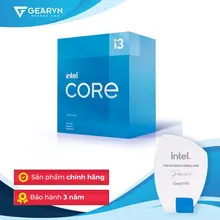 CPU Intel Core i3 10105F Tray (3.7GHz turbo up to 4.4Ghz, 4 nhân, 8 luồng, LGA 1200)