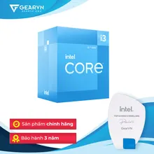 Cpu Intel Core i3 12100 Box Chính Hãng (3.3GHz turbo up to 4.3GHz, 4 nhân 8 luồng, 12MB Cache, LGA 1700)