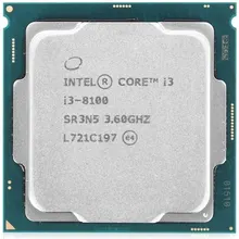 CPU Intel Core i3 8100 Cũ | LGA 1151, 4 nhân/4 luồng, Max 3.6 GHz