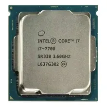 CPU Intel Core i7 7700 (4.20GHz, 8M, 4 Cores 8 Threads) Tray New chưa gồm Fan