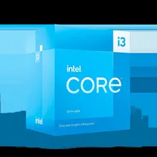 CPU Intel i3-13100F Box chính hãng (up to 4.5Ghz, 4 nhân 8 luồng, 12MB Cache, 65W) - Socket Intel LGA 1700/Raptor Lake)