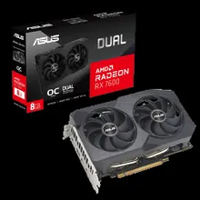 [Cũ] Card màn hình (AMD) ASUS DUAL RX7600 OC 8G 2 Fan | BH 3T STAR