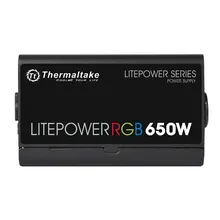 [Cũ] Nguồn máy tính Thermaltake LitePower RGB 650W | BH 3T STAR