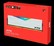 [Cũ] RAM 4 8G bus 3200 C16 Adata XPG D50 RGB White Version | BH 3T STAR