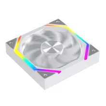 Fan case Leopard Galaxy ARGB - White, gió ngược | 12cm, hiệu năng cao, sync main