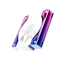 Fan Case Leopard Interstellar V3 - White | Kit 3 fan, ghép nối không dây, lẫy chuyển hướng gió
