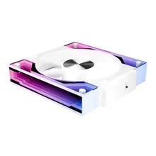 Fan Case Leopard Interstellar V3 - White | Kit 3 fan, ghép nối không dây, lẫy chuyển hướng gió